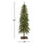 Arbre de Noël vert avec lumières-1328566437