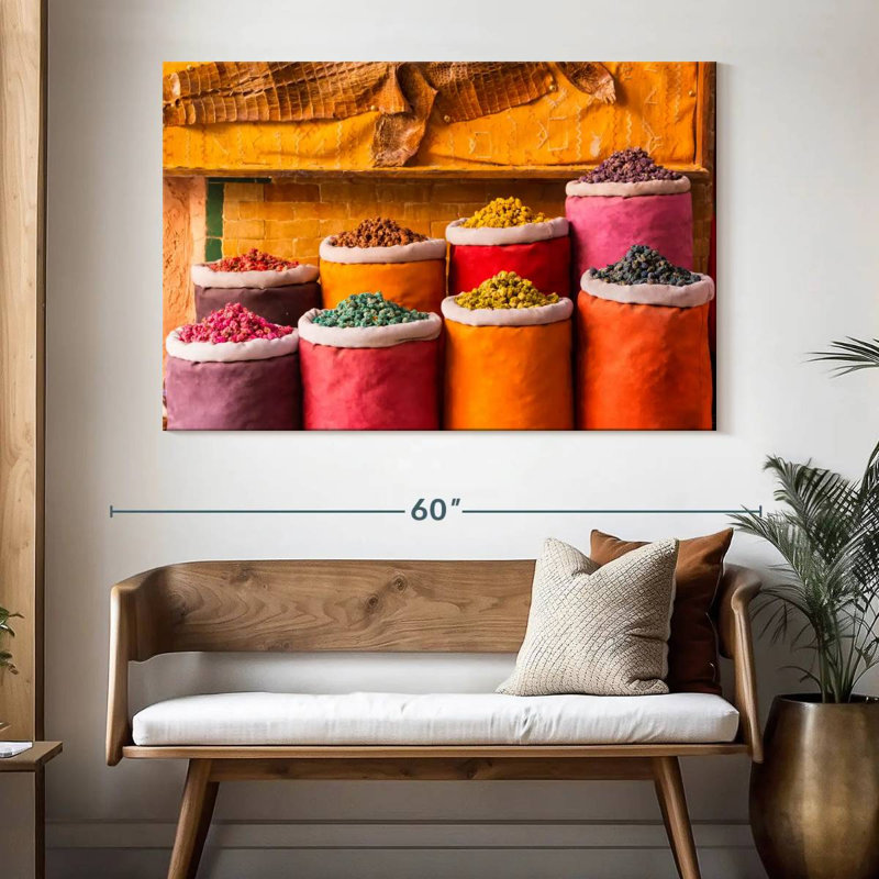 Yarlin Marrakesh Spice Souk, 34" H x 51" W