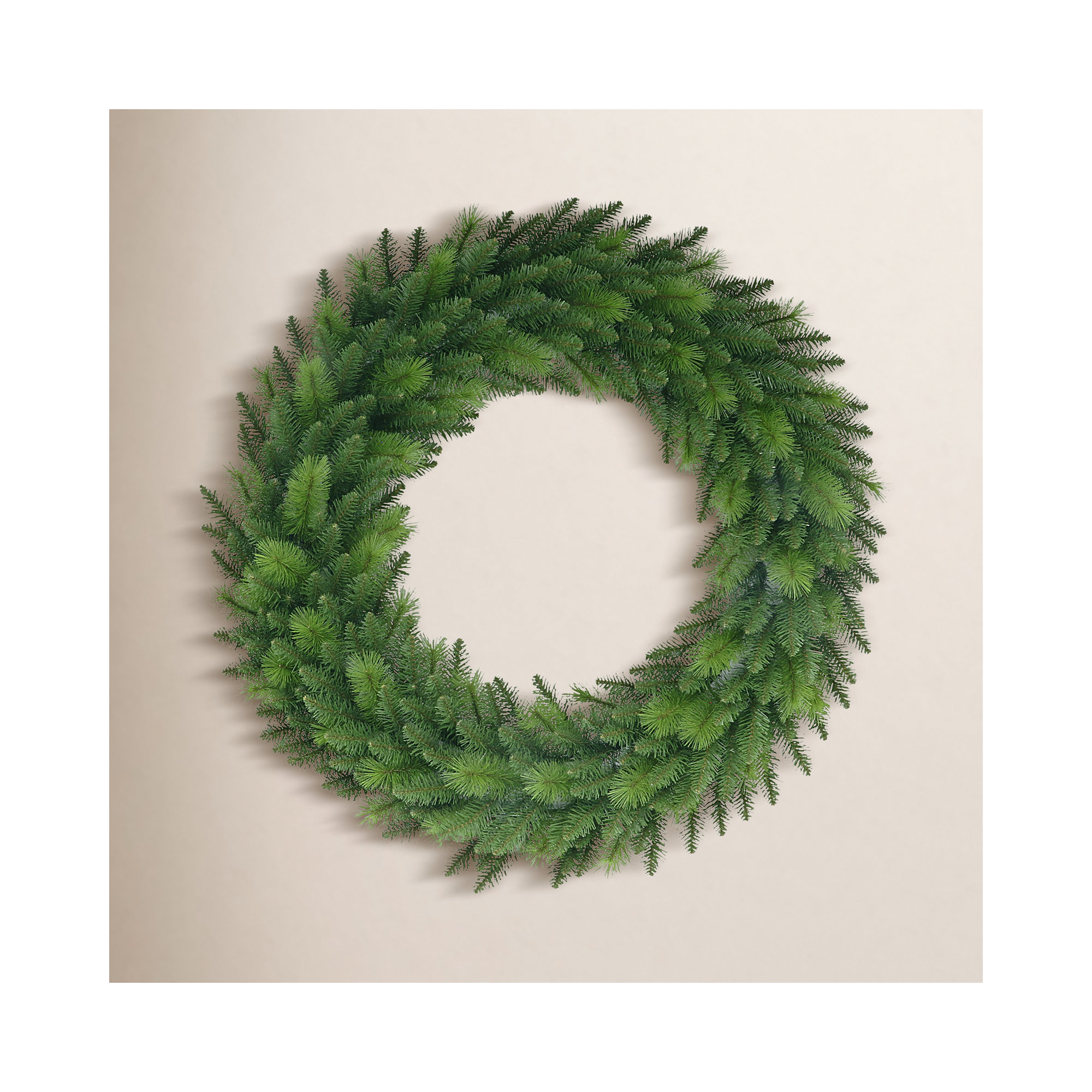 Angelus 2-Piece Faux Spruce Indoor/Outdoor Home Décor