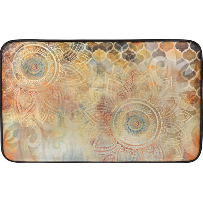 Tapis anti-fatigue antique fleuris Giese