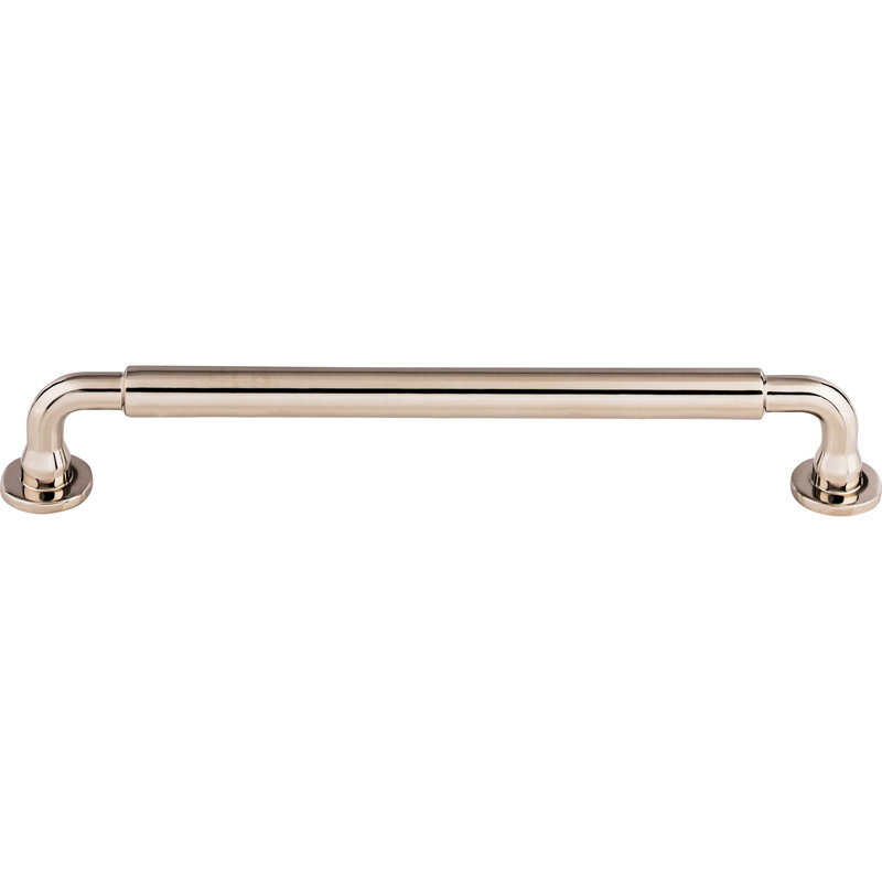 Lily Bar Pull, Polished Nickel, 7 9/16" Center to Center