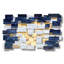 Mystere Glass And Metal Wall Sculpture-1876523028