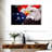 USA Flag And American Eagle-107887291