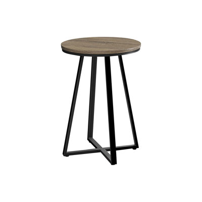 Practical Nightstand, Nightstand, Accent Table With Round Top