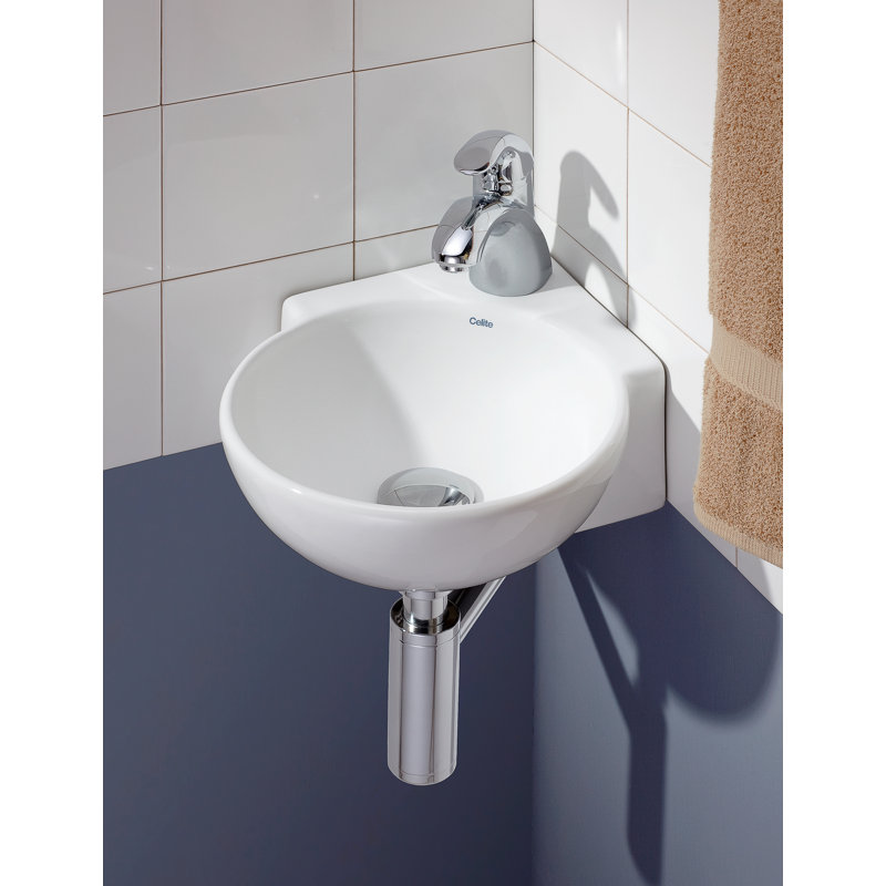 Cheviot Products 12.75'' White Vitreous China Specialty Bathroom Sink