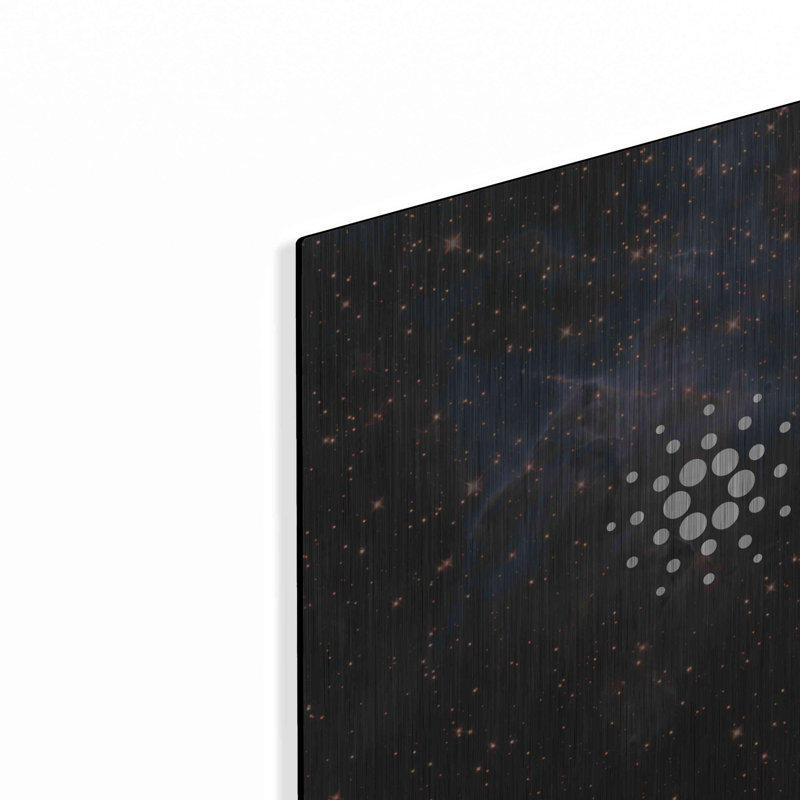 Constellation Cardano, art mural en métal, H 12 po x l 12 po