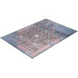 Overdyed One-of-a-Kind 8' 10" X 12' 4" Hand Knotted Area Rug