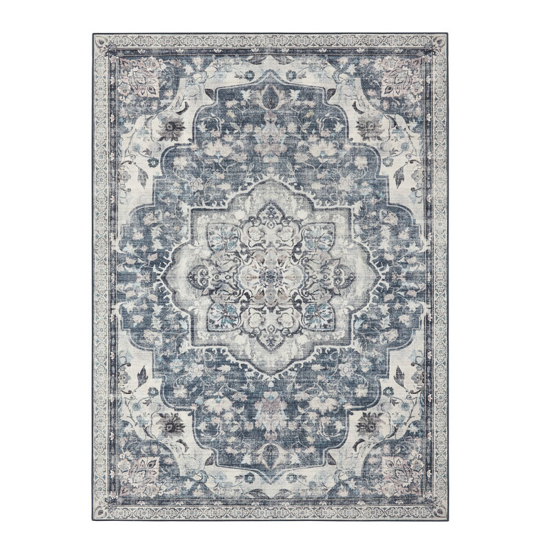 Figaro Oriental Braided 92cm X 170cm Area Rug