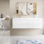 Meuble-lavabo double avec plateau 70,87 Spreckels
