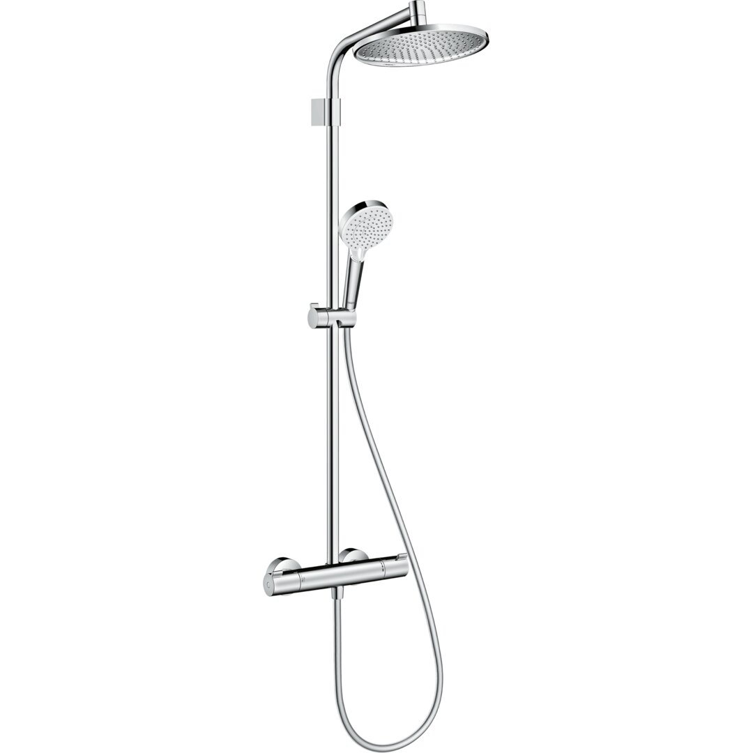 Hansgrohe Crometta S Duschsystem 240 Mit Thermostat Varia Chrom