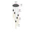 Luminaire suspendu rectangulaire à 5 lumières Aliha-799903628