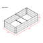 GROW IT Raised Bed Garden 72X36X17