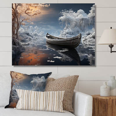 " Winter At The Lake "