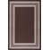 Quiogue Brown Non-Slip Area Rug
