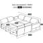 Canapé modulaire 9 pièces Hasime