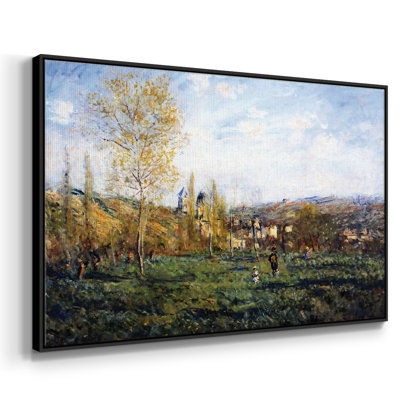 «Springtime In Vetheuil», 1880, reproduction d'art sur toile
