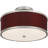 Enda Fabric Semi Flush Mount-78372167-78372169-78372170