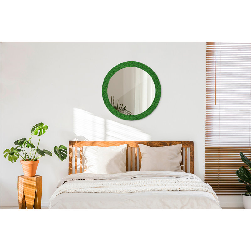 Huldar Glass Flat Wall Mirror