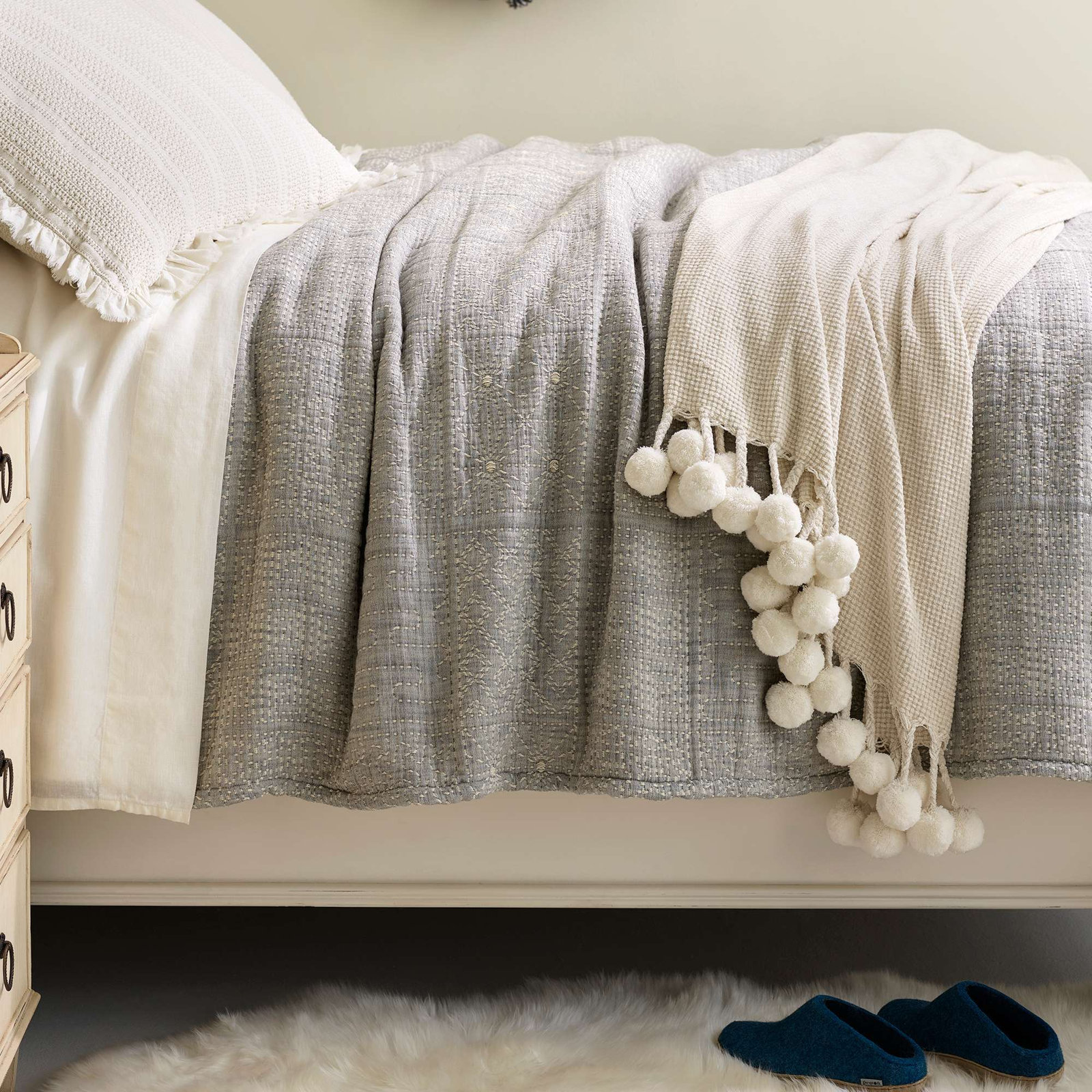Elsa Cotton Coverlet Set, Twin/Twin XL Coverlet