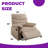 Modern Plush Motion Recliner | Zero-Wall Design, Pillow-Top Arms & Easy Relaxation (Space-Saving Recliners)-121033423