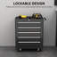 ToolGuard 5-Drawer Steel Tool Chest with Wheels and Lockable Security for Garage and Workshop