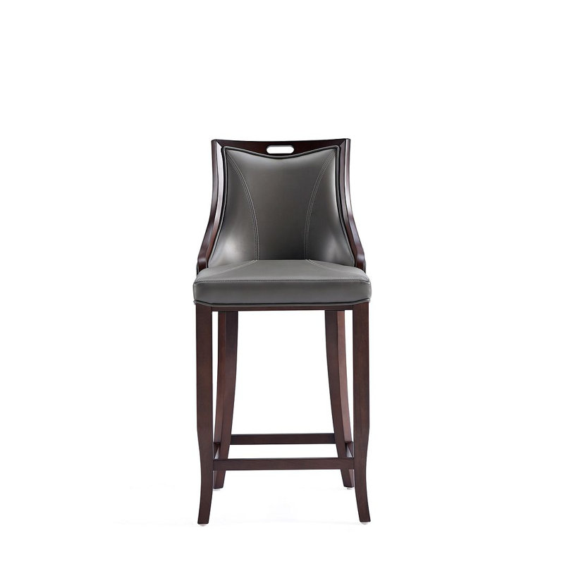 Tabouret de bar Emperor, Gris foncé