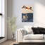 Swimmer Meets Octopus Minimalist Octopus Wall Art Print 1 Piece Wrapped Canvas Wall Art-759573079