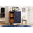 Thane Wooden Chest with 3 Drawers & Glass Doors-1298176648