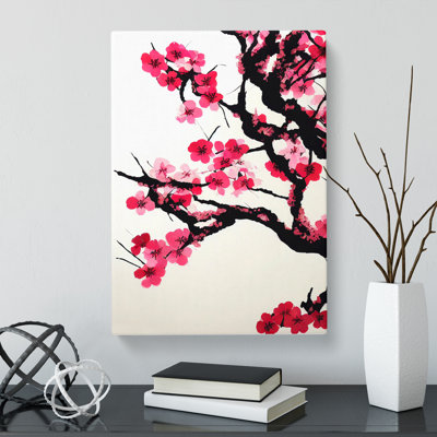 Cherry Blossom Treeed - Wrapped Canvas