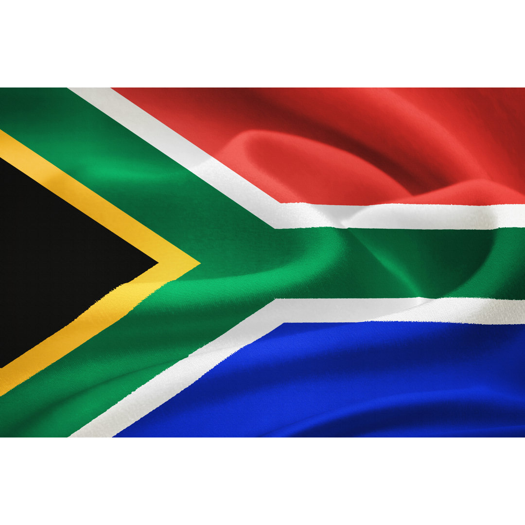 Flag Of South Africa by Photoprofi30 - Wrapped Canvas Print
