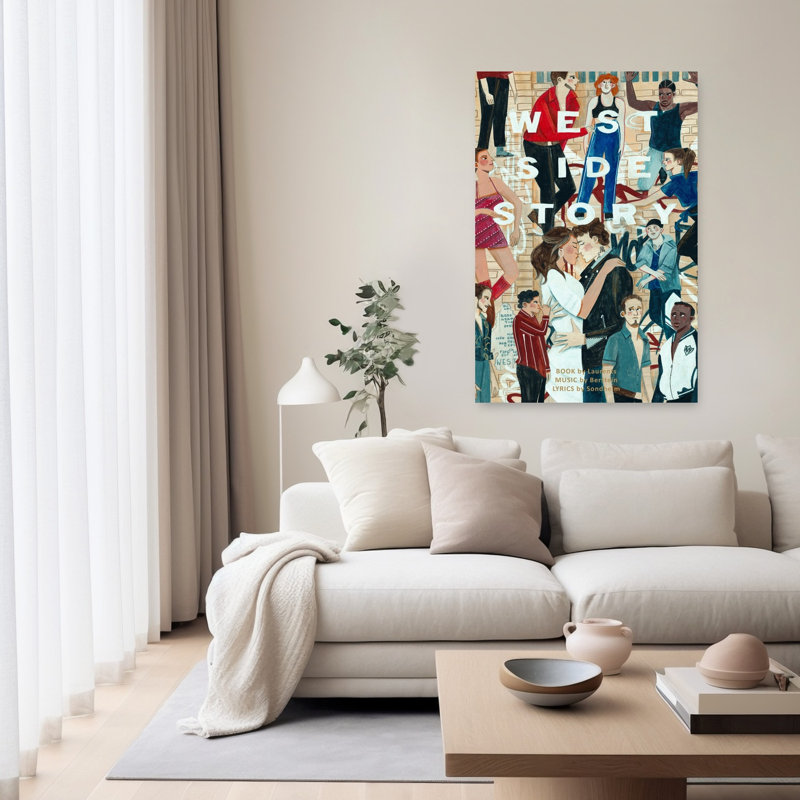 Affiche contemporaine West Side Story, 60" H x 40" W