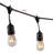 Herodias 48FT 24-Bulb Outdoor Standard String Light Shatterproof Linkable
