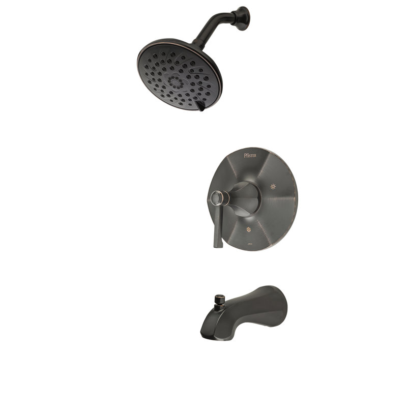 Arterra Pressure-Balanced Tub and Shower Faucet, Tuscan Bronze