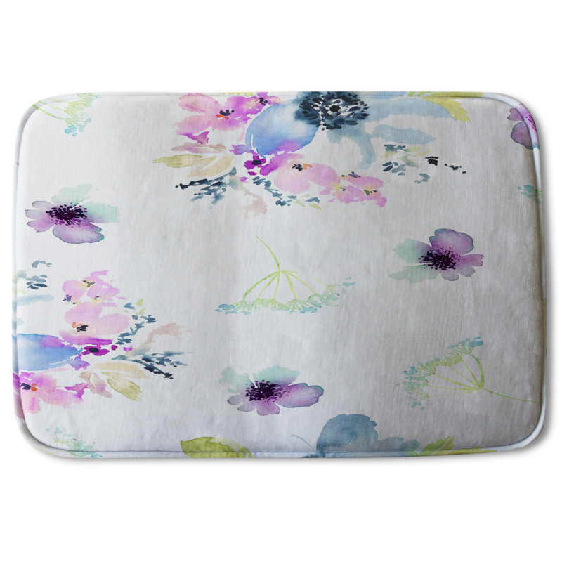Aiumu Memory Foam Non-Slip Bath Rug