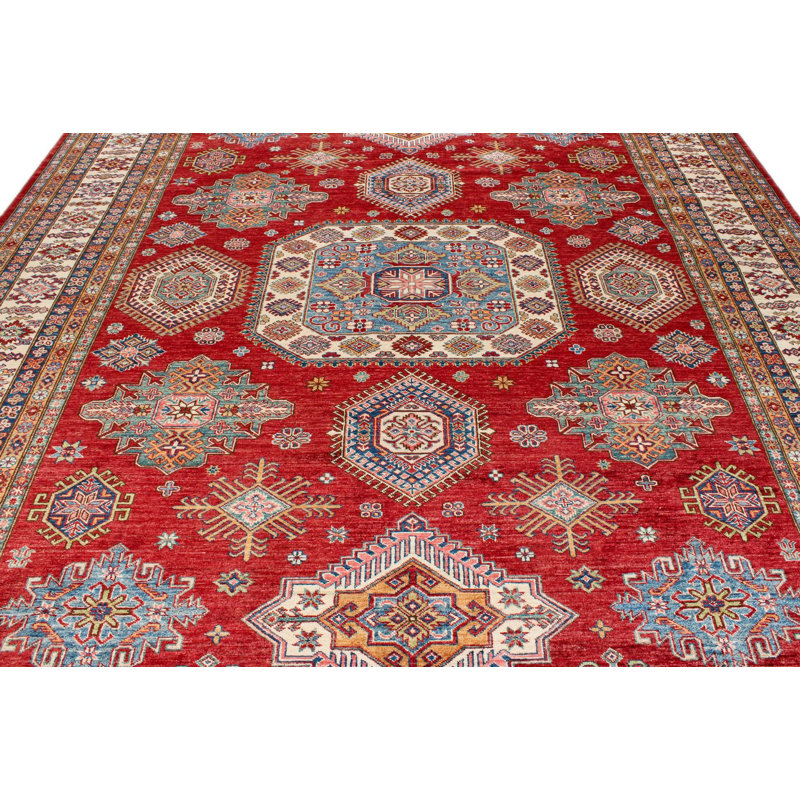 Tapis tribal Kazak 9 x 12