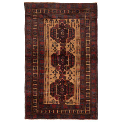 Teimani Tan Rug 4'8" x 7'7"