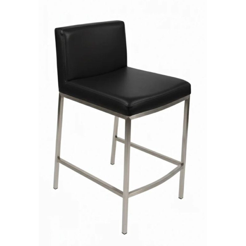Tabouret Fara, Noir