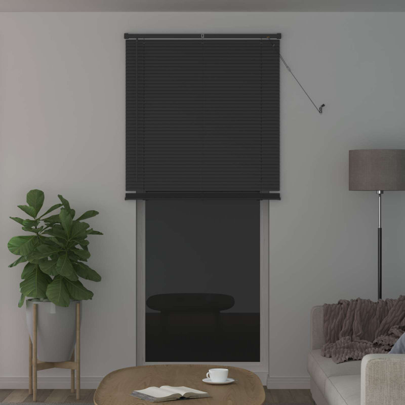 Venetian Blind, Silver Grey, 90cm W x 213cm L