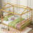 Metal House Shape Platform Bed