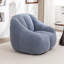 Fauteuil à billes doux rembourré en mousse et rembourré d'éponge à mémoire de forme pour dortoir, appartement et salon-696355473
