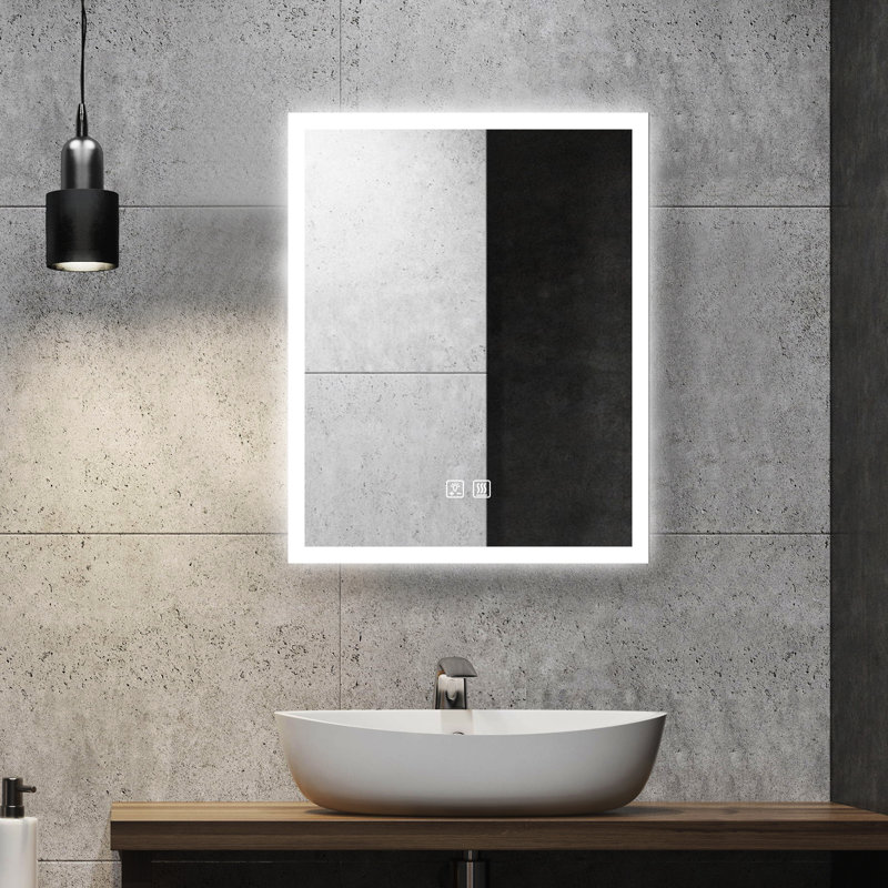 Miroir mural Naliyah, 24 po x 30 po