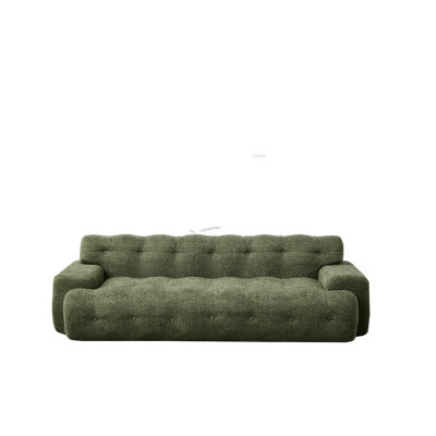 Canapé en chenille pleine compression - tissu doux durable, unbox et relax