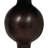 Aluminum Circular Dining Table, Bronze