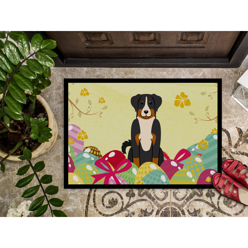 Non-Slip Easter Outdoor Doormat, 36"