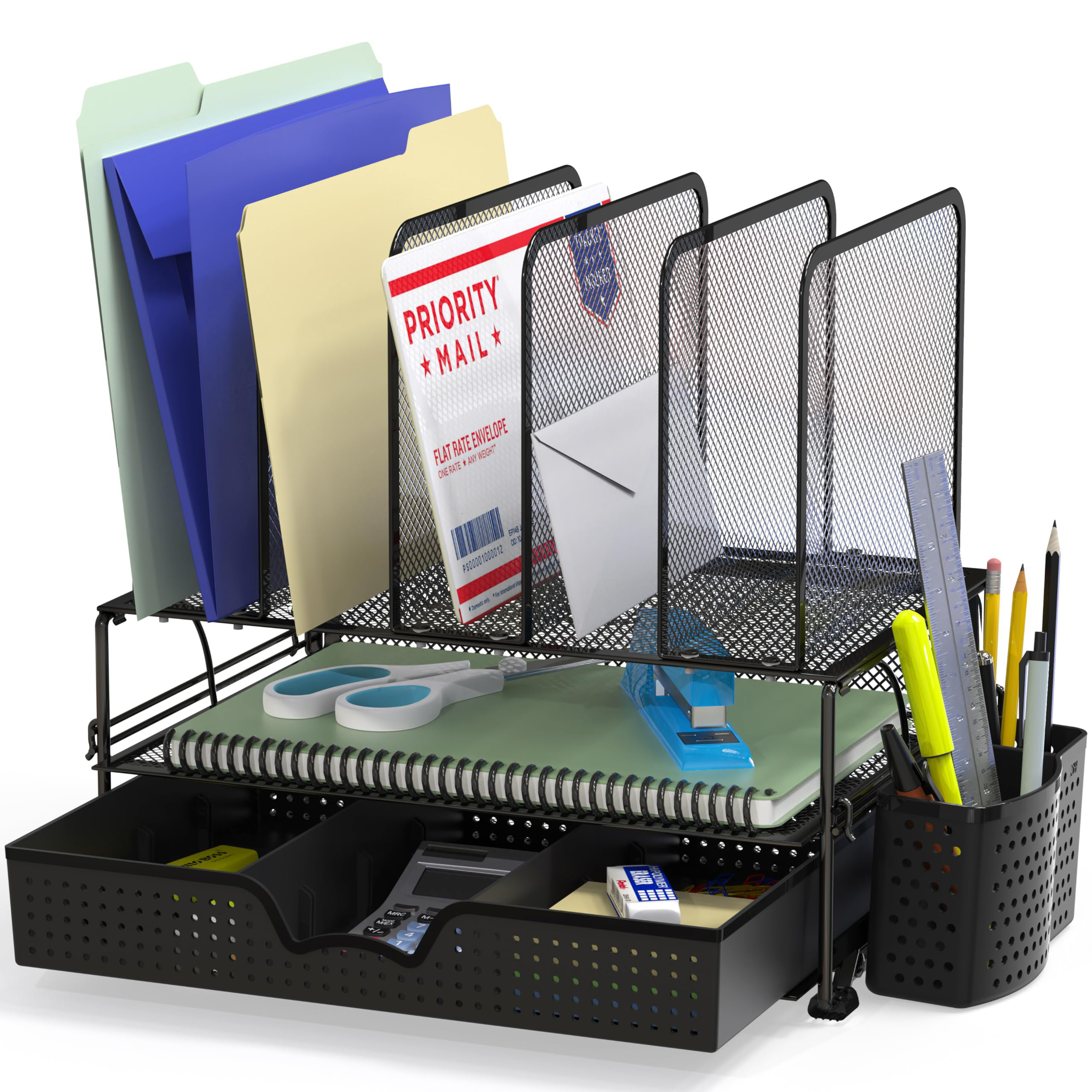 Inbox Zero Mervil Metal File Organizer Wayfair