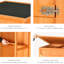Bois, remise de jardin, toit plat, porte verrouillable, conception imperméable, pelouse, ferme, jaune, tablettes extérieures réglables, terrasse, terre ferme, multifonctionnel