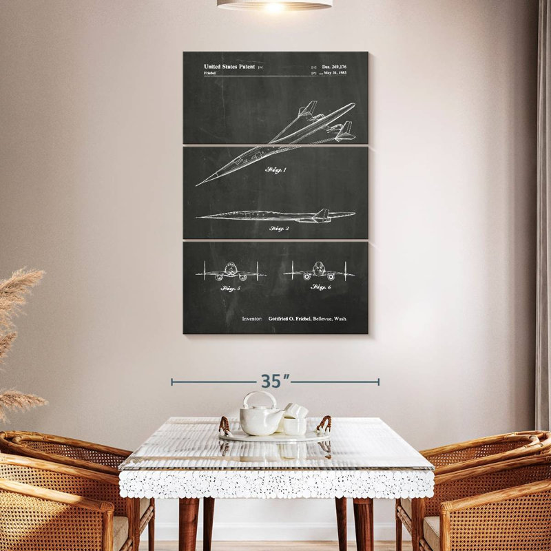 Laelle Chalkboard I, 50" H x 32" W