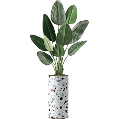 Plante à feuillage artificiel 43 po en pot