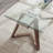 Extendable Glass Top Dining Table