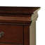 Table de chevet 2 tiroirs brun Gerhold
